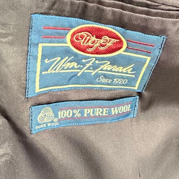 Wm. F Farah Vintage Wool Sports Coat‎ Blazer Jacket Size - Picture 4 of 8